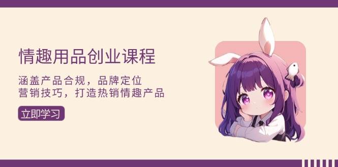 （13682期）情趣用品创业课程：涵盖产品合规，品牌定位，营销技巧，打造热销情趣产品-聊项目
